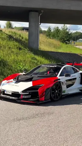 McLaren Senna GTR & Ferrari 812 GTS Novitec leaving @WOWTO Cars and Coffee #cars #ferrari #mclaren #senna #supercars