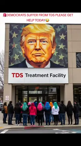 🚨DEMOCRATS SUFFER FROM TDS PLEASE GET HELP TODAY😂