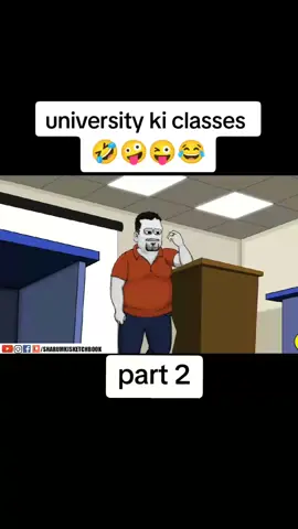 university ki classes  🤣🤪😜😂 #viralvideo #sharumkisketchbook #universitylife #trending #cartoons 