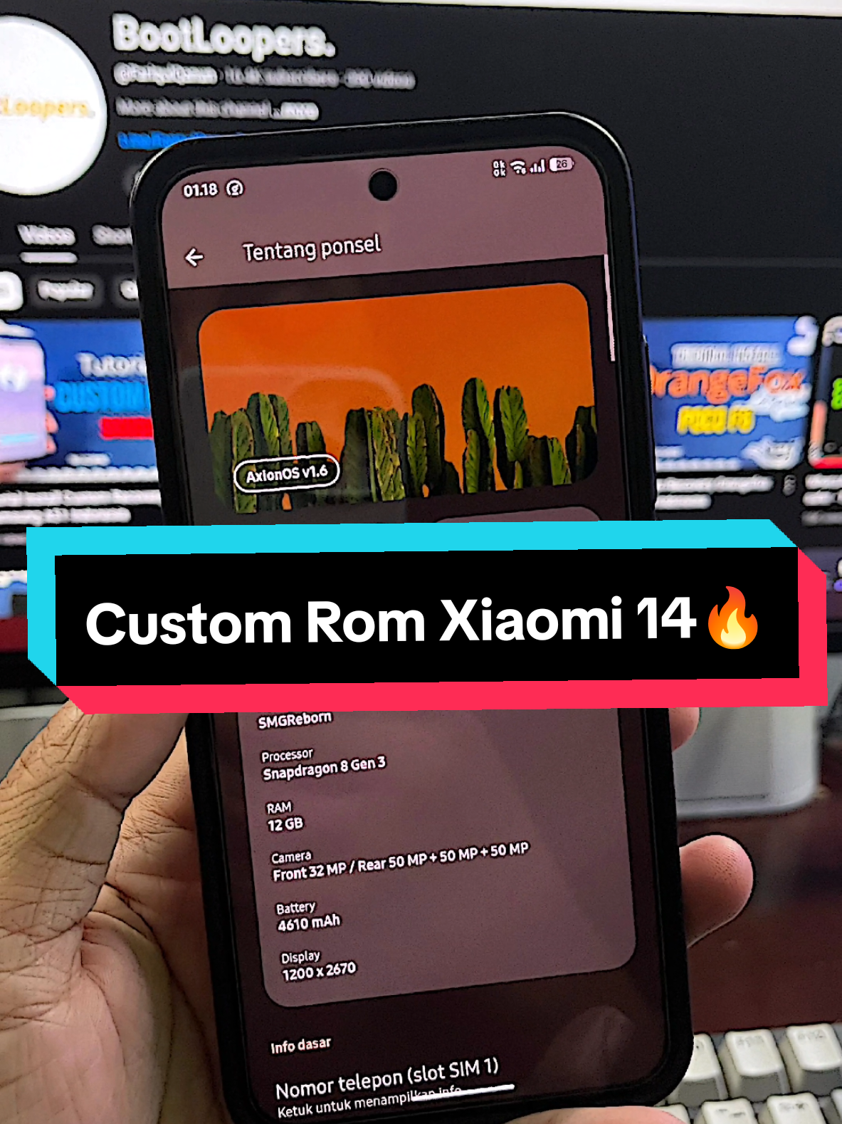 Bagian 1 | Iya bg cuman hp kentang🗿  #customrom #oprek #xiaomi #bootloopers #root 
