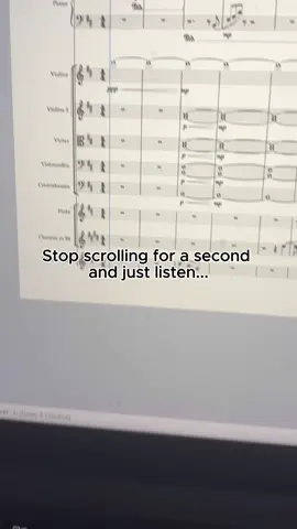 Just composed this… idk what to call it, ideas? . . . #Composer #musician #orchestral #filmtok #score 