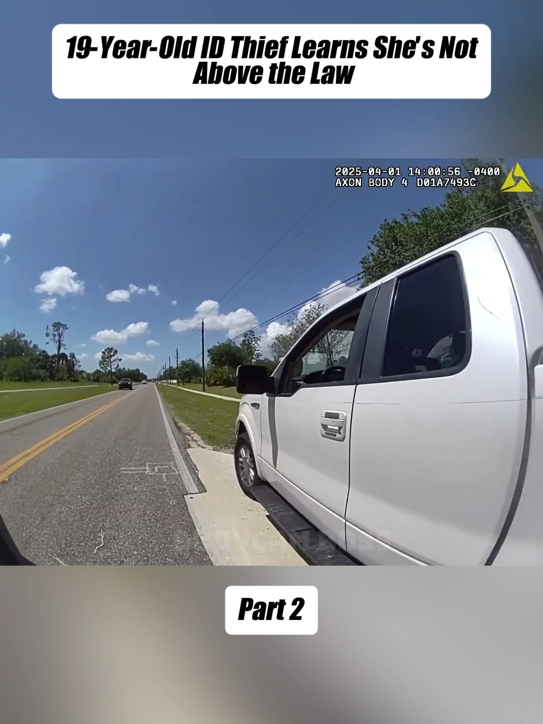 19-Year-Old ID Thief Learns She's Not Above the Law Part 2 #cops #copsoftiktok #copsontiktok #police #policeofficer #policeoftiktok #bodycam #fyp