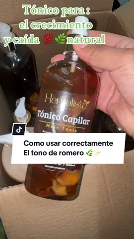 #tonico #tonicocapilar #romero #canela #jengibre 
