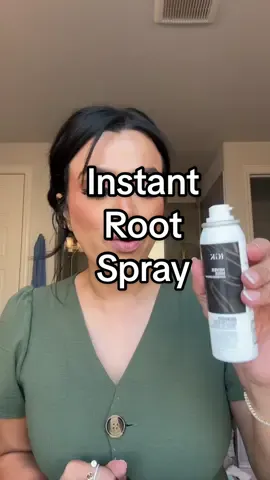 I don't care how old you are, but everyone needs an instant root cover-up spray! Especially if you're using a lot of supplements that are helping your hair grow, you don't wanna be dying it so often. And this cover up root spray helps you get in between those days where your whites are showing, but it's not enough to color it yet. I'm linking it down below. It currently has free shipping. @IGK Hair #hairtok 