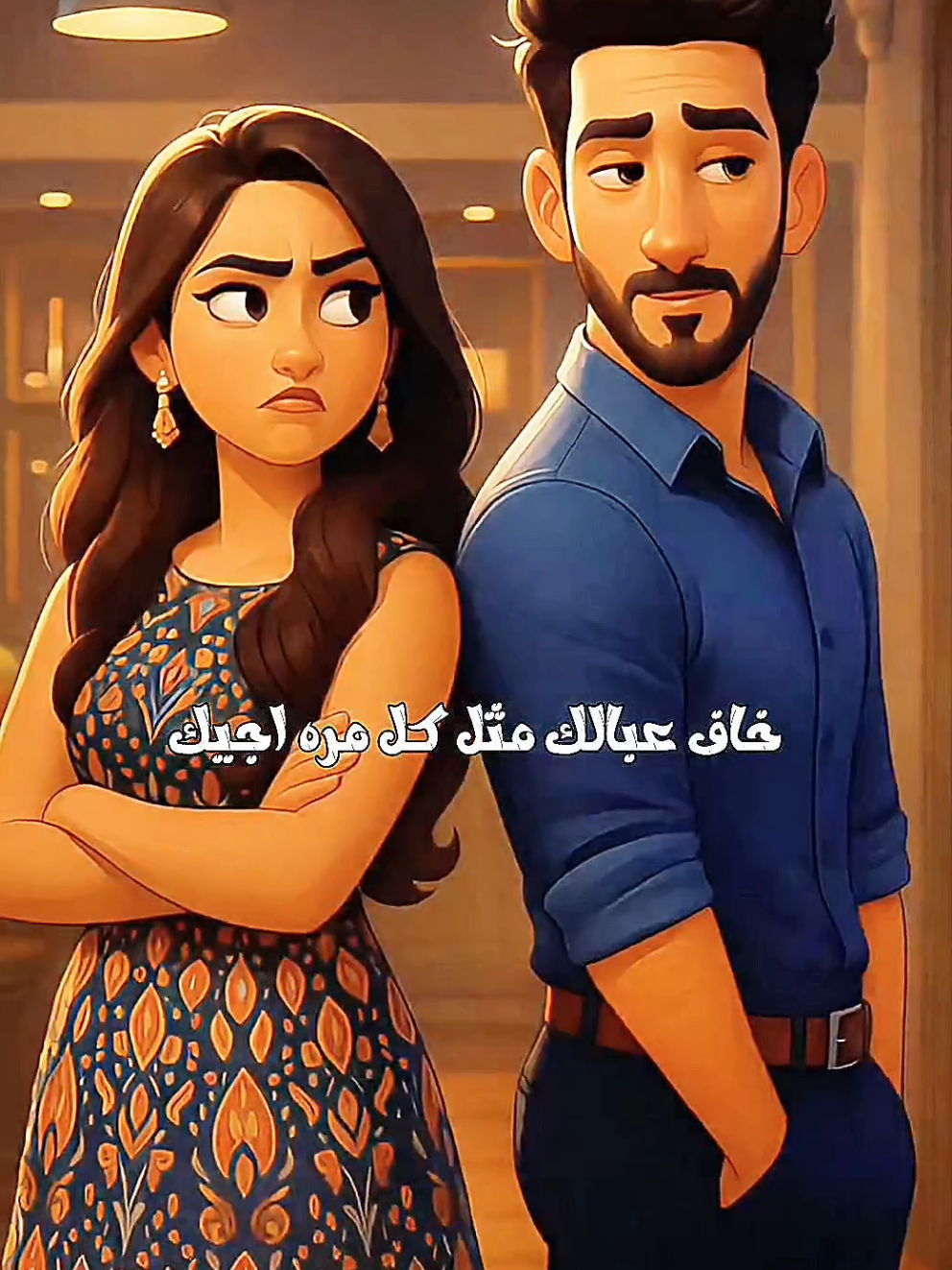 خاف عبالك مثل كل مره اجيك #تصميم_فيديوهات #fyp #foryou #1millionviews #شعر 