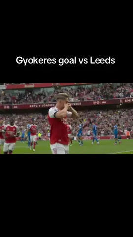 First gyokeres mask 😷 @sesko come outside #arsenalfc #gyokeresgoal #gyokeresgoalvsleeds #gyokeres 
