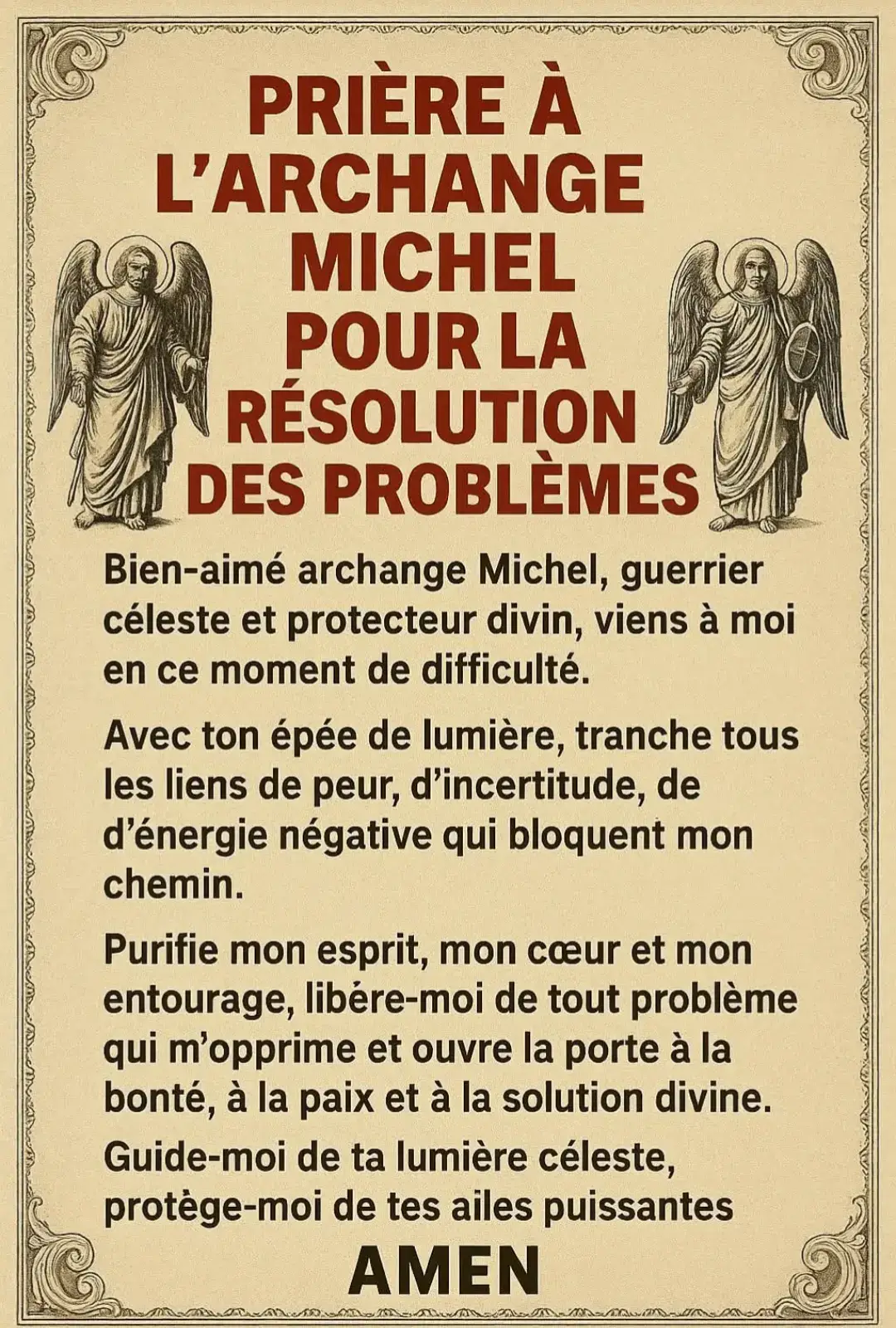 #pourtoiiiii #archangel #priere 