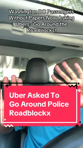 In DC The Feds got roadblocks, but your Uber’s got GUTs #washingtondc #fedtalk 