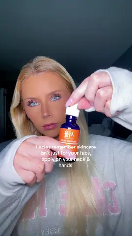 Always hands & neck #skincare #skincareroutine 