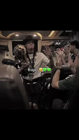 القوت مروق 😍💚💚 . #roger #ibanez #الاهلي #alahly 