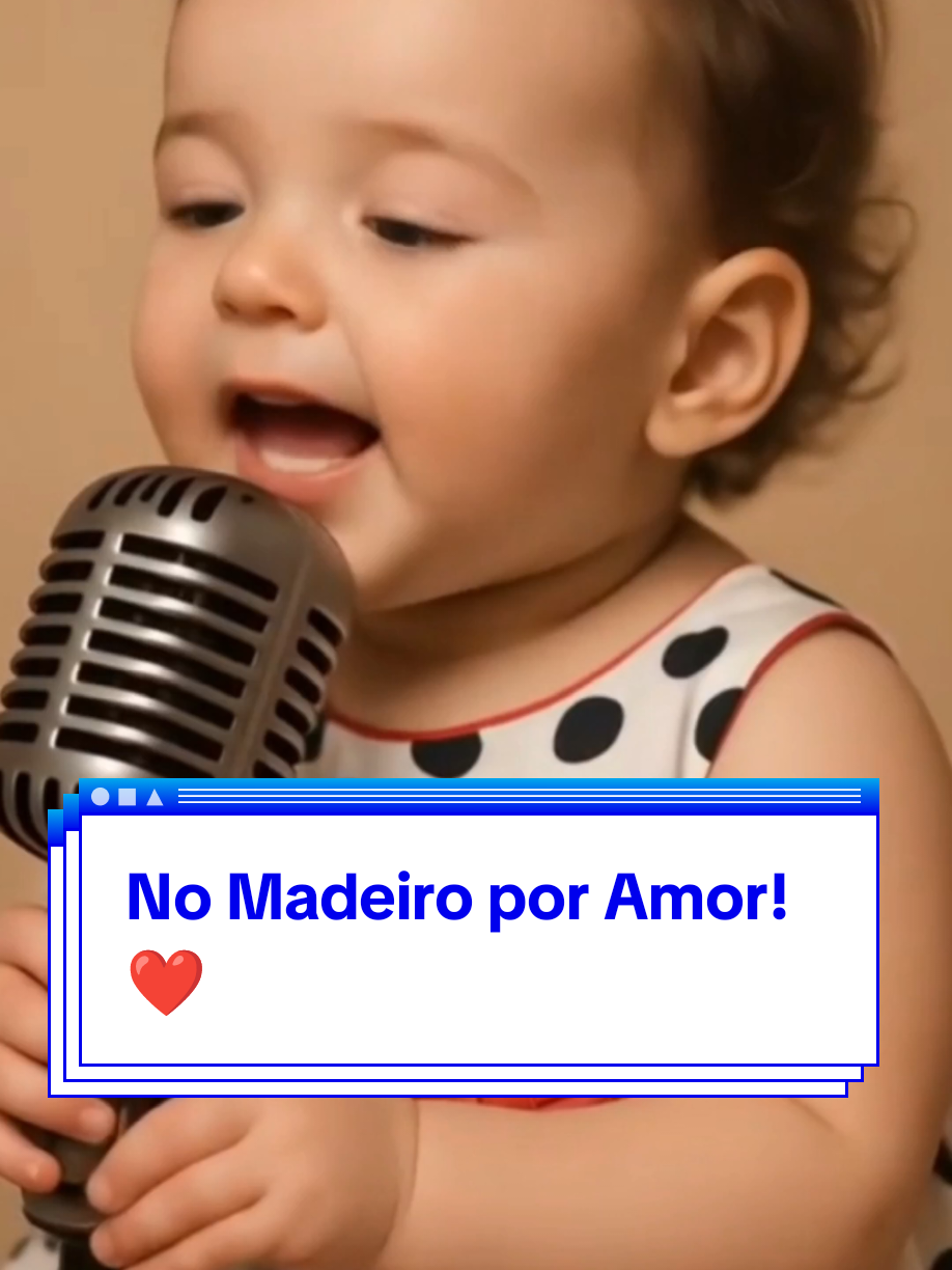 No Madeiro por Amor!❤️ #pravocê #criancacantando #jesuscristo #viral_video #gospel 