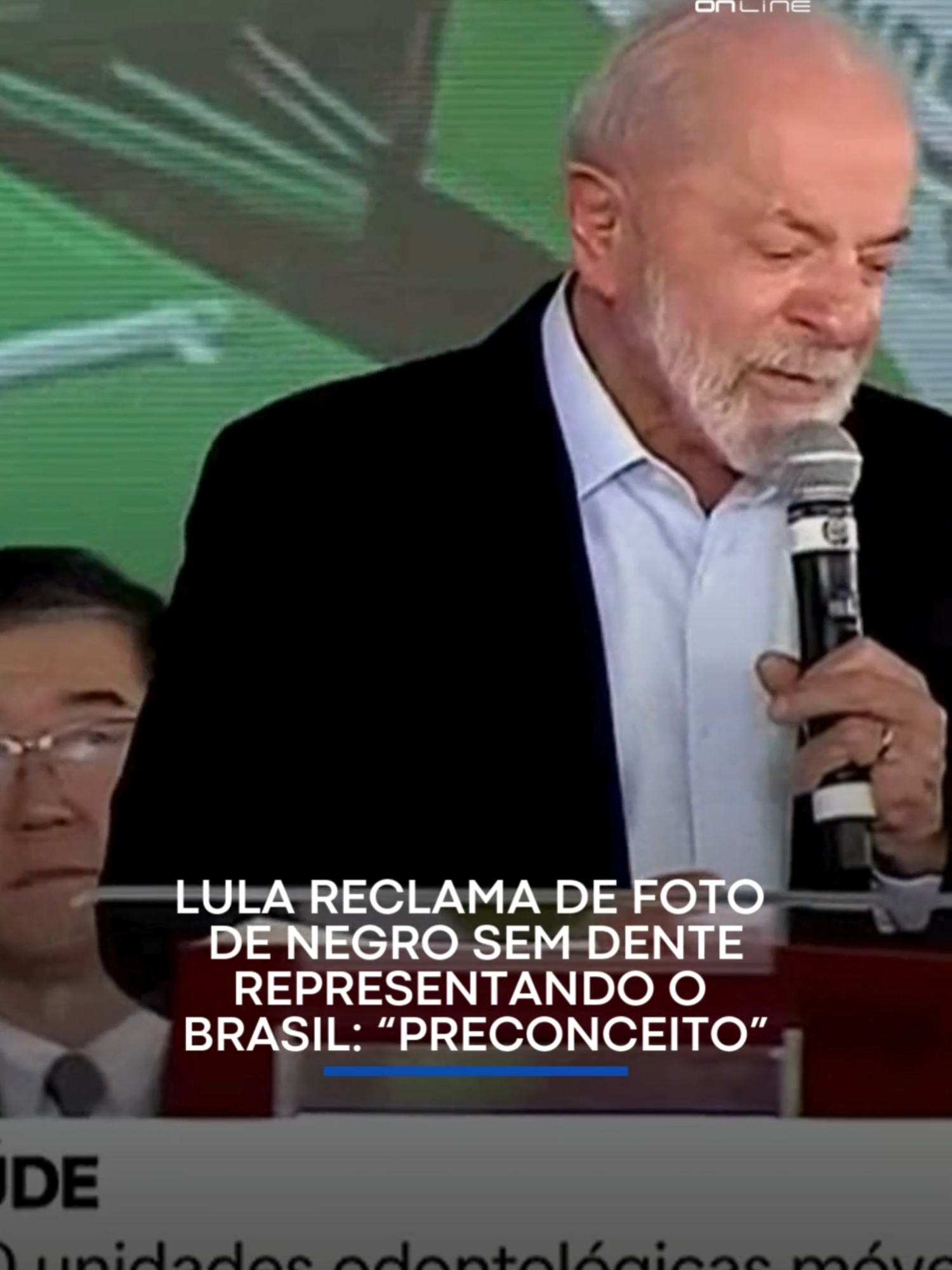 PRECONCEITO? - Uma fala do presidente Lula, durante evento em Sorocaba, repercutiu na web neste sábado.  Durante entrega de unidades odontológicas móveis, o presidente contou a história de uma revista que, para representar o Brasil, escolheram a foto de 