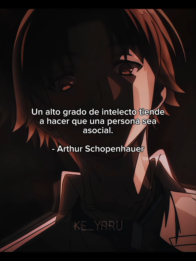 Un alto grado de intelecto tiende a hacer que una persona sea asocial #ayanokoujikiyotaka #classroomoftheelite #animeedit #frases #filosofia 