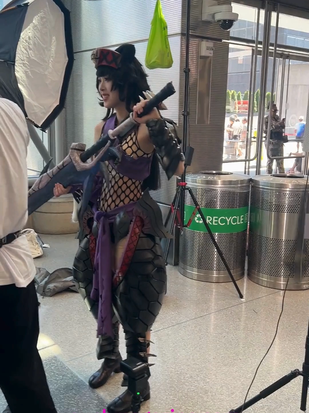 anyc MODELS#animenyc2025 #cosplaytiktok #animetiktok #ouchmagazine #cosplaygirl #sexycosplayer