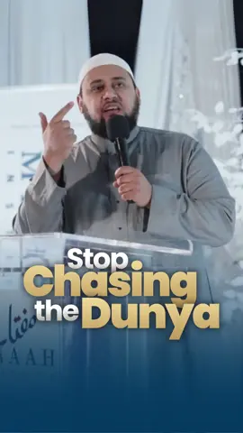 The Prophet ﷺ reminded us that this dunya is like a shadow; if you chase it, you’ll never catch it. Many of us wake up each day focused on money, power, and status. But the Prophet ﷺ taught that when we focus on vision, mission, and purpose, serving Allah and serving creation, the world will come to us without us chasing it. Our compass to reach that destination remains the Qur’an and Sunnah, guiding us back to what truly matters. Don’t forget your vision. Don’t forget the mission. Don’t forget the compass.