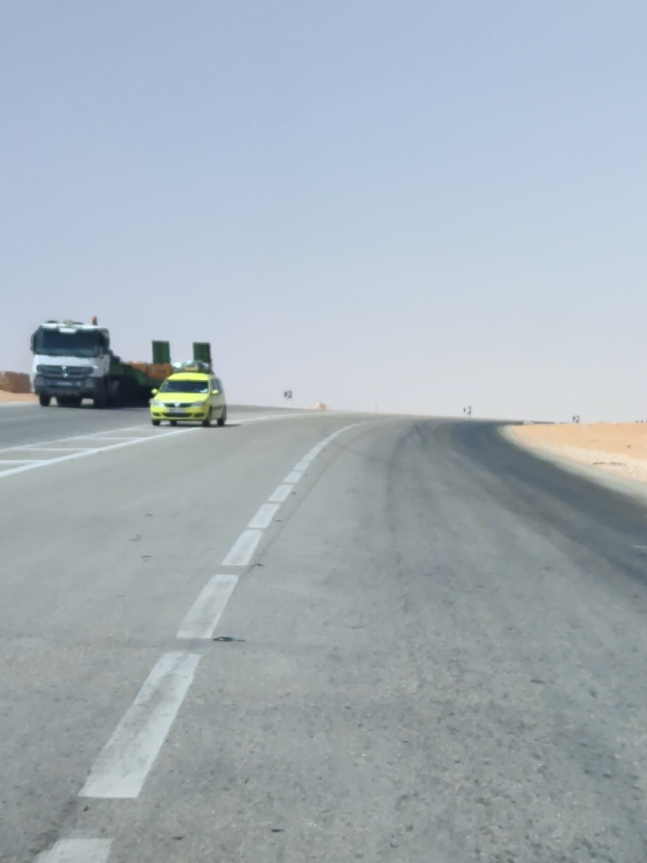 طريق الصحراء  #dz #cheb_mami #trajet  #sahara #alger 