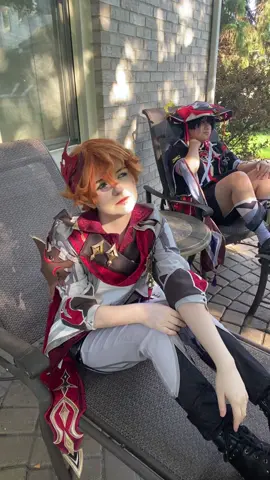 Chiscara! •@Xavier >scaramouche #GenshinImpact #chiscara #childe #scaramouche #cosplay  Genshin impact cosplay Chiscara scaramouche Childe tartaglia cos 