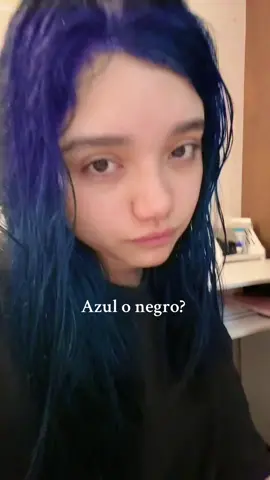 No me acostumbro, amaba mi cabello azul 🫠