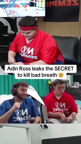 Everyone should try BreathDeath! 👇 #badbreath #breathdeath #adinross #fyp 