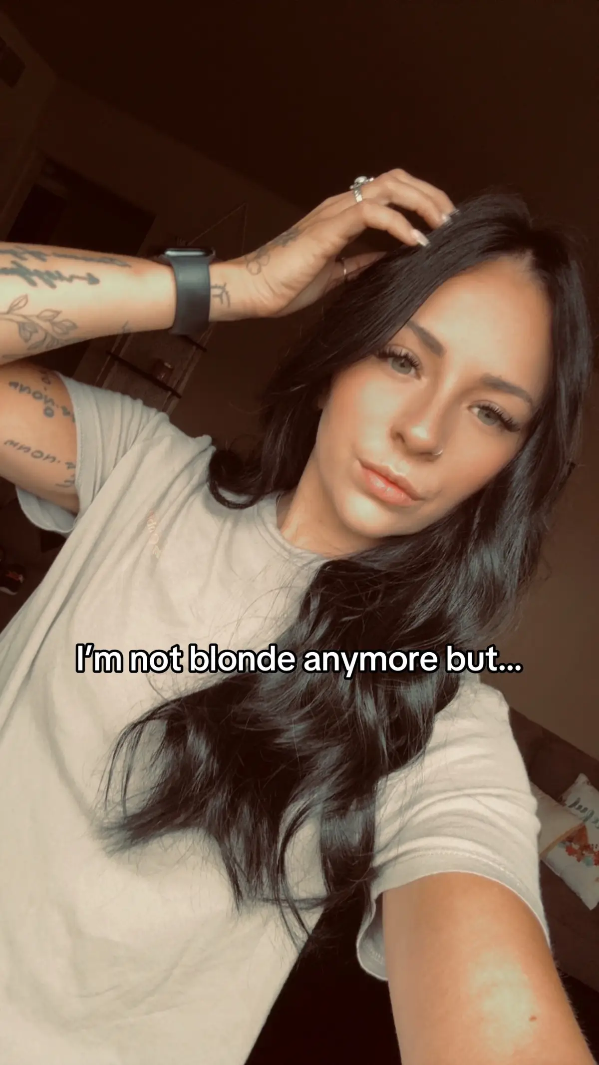 Missing the blonde but won’t be going back #fyp #foryourpage #blackhairtiktok #blonde #viral 