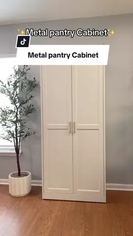 Metal pantry Cabinet | 71” #pantrycabinet #Cabinet #tiktokshoplabordaysale 