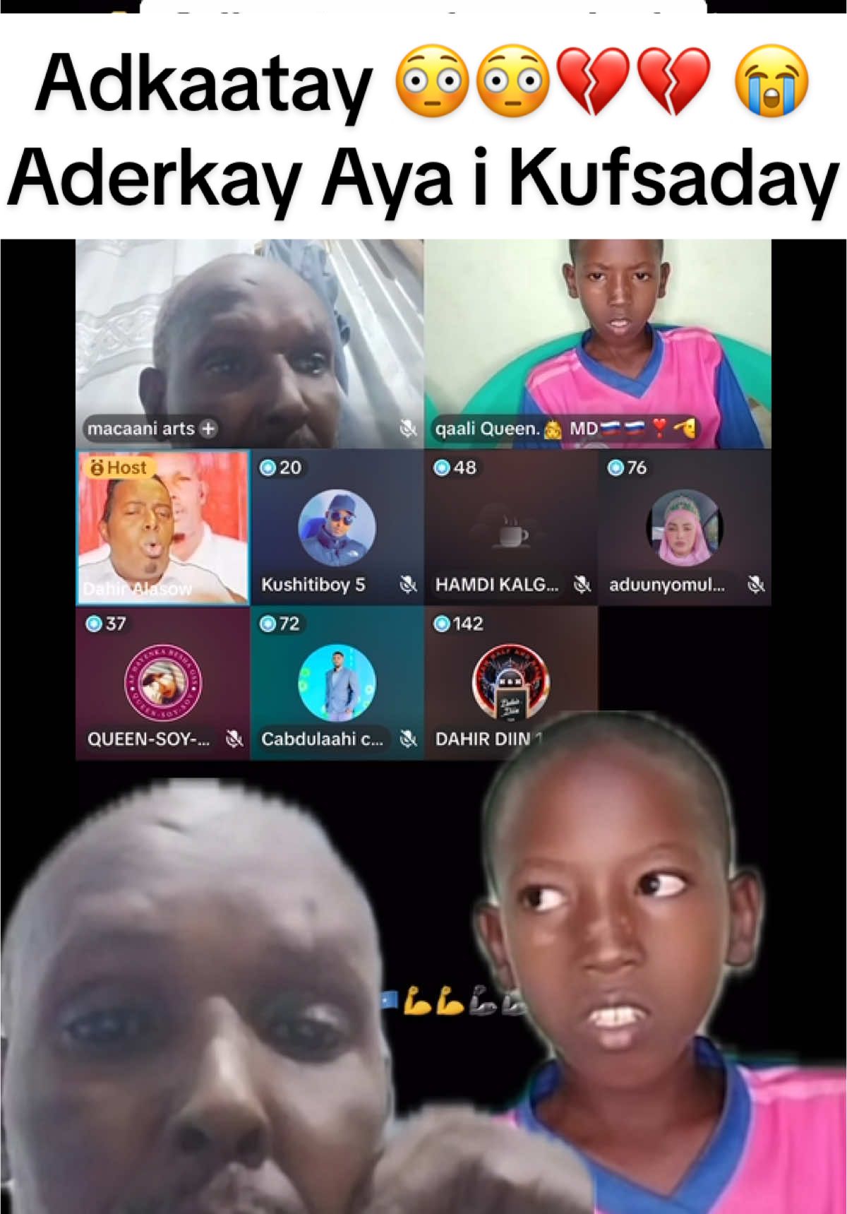 #wadbariis #nur_afrax #ciyaalxamar #somalitiktok #qaylodhaanwawreey😂😂 #emotional #viral_video 