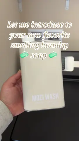When I tell you this will be your new favorite smelling laundry soap!! #mozi #nontoxic #tiktokshop #laundrysoap #smallcintentcreator @Mozi Wash 