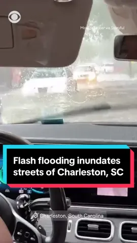 Fast-moving water was seen rushing down the streets of Charleston, South Carolina, on Friday as the National Weather Service warned of “dangerous flash flooding.” The service said that by 4:20 p.m. local time on Friday, as much as 6 inches of rain had fallen. The risk continued in the area on Saturday, with the NWS issuing a coastal flood warning for Charleston and Colleton Counties ahead of the evening’s high tide. “Numerous roads will become impassable this evening,” the service warned, adding that Charleston could see up to 2 feet of saltwater inundation. #charleston #southcarolina #weather #flood #hurricaneerin 