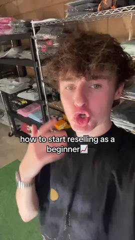 how to start reselling as a beginner📈 #resell #reselling #vendor 