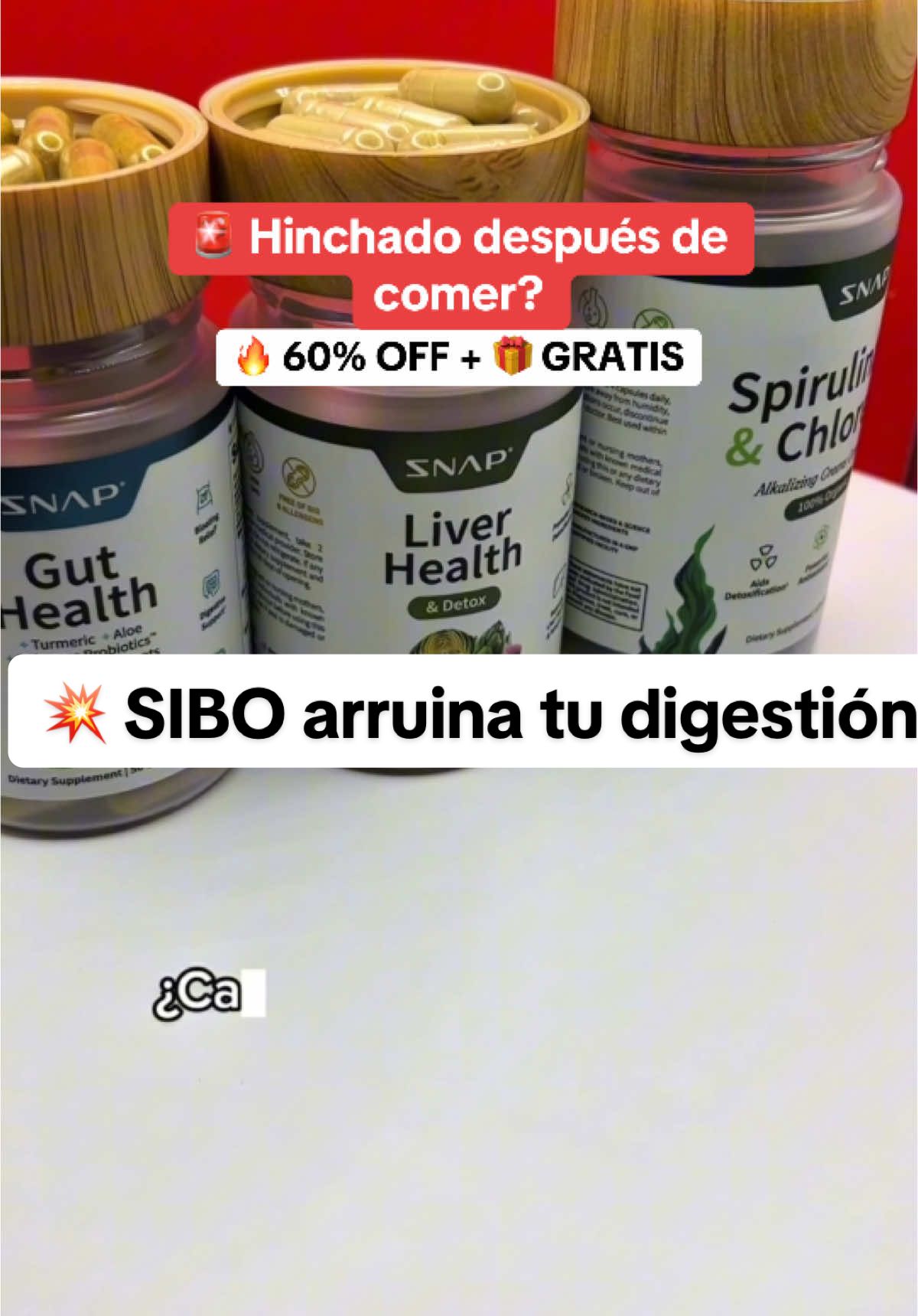“Digestión ligera 🌱 energía natural ⚡ Snap Brand Day hasta 60% OFF + regalo gratis. #GutHealth #Spirulina #SnapSupplements #Detox#SuperBrandDay #hombresvsmujeres #higado #supplements #latinosenusa @Snap_Supplements 