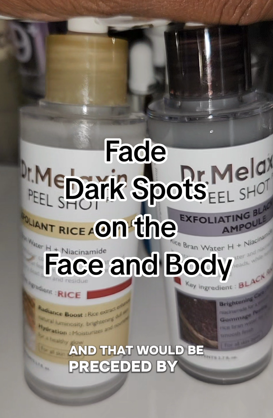 Fix Dark Spots Fast 🏃🏿‍♂️😤 #darkspots #hyperpigmentation #koreanskincare #creatorsearchinsights  #tiktokshopcreatorpicks 