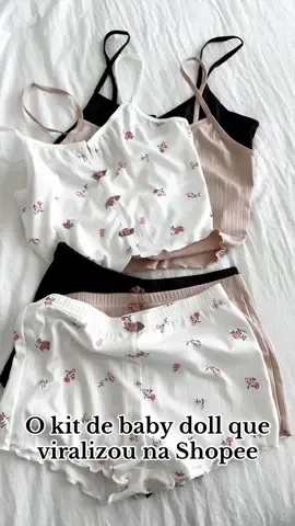 https://s.shopee.com.br/10Qns4s2H #pijamafeminino #afiliadosshopee #modafeminina #babydolls #shopee 