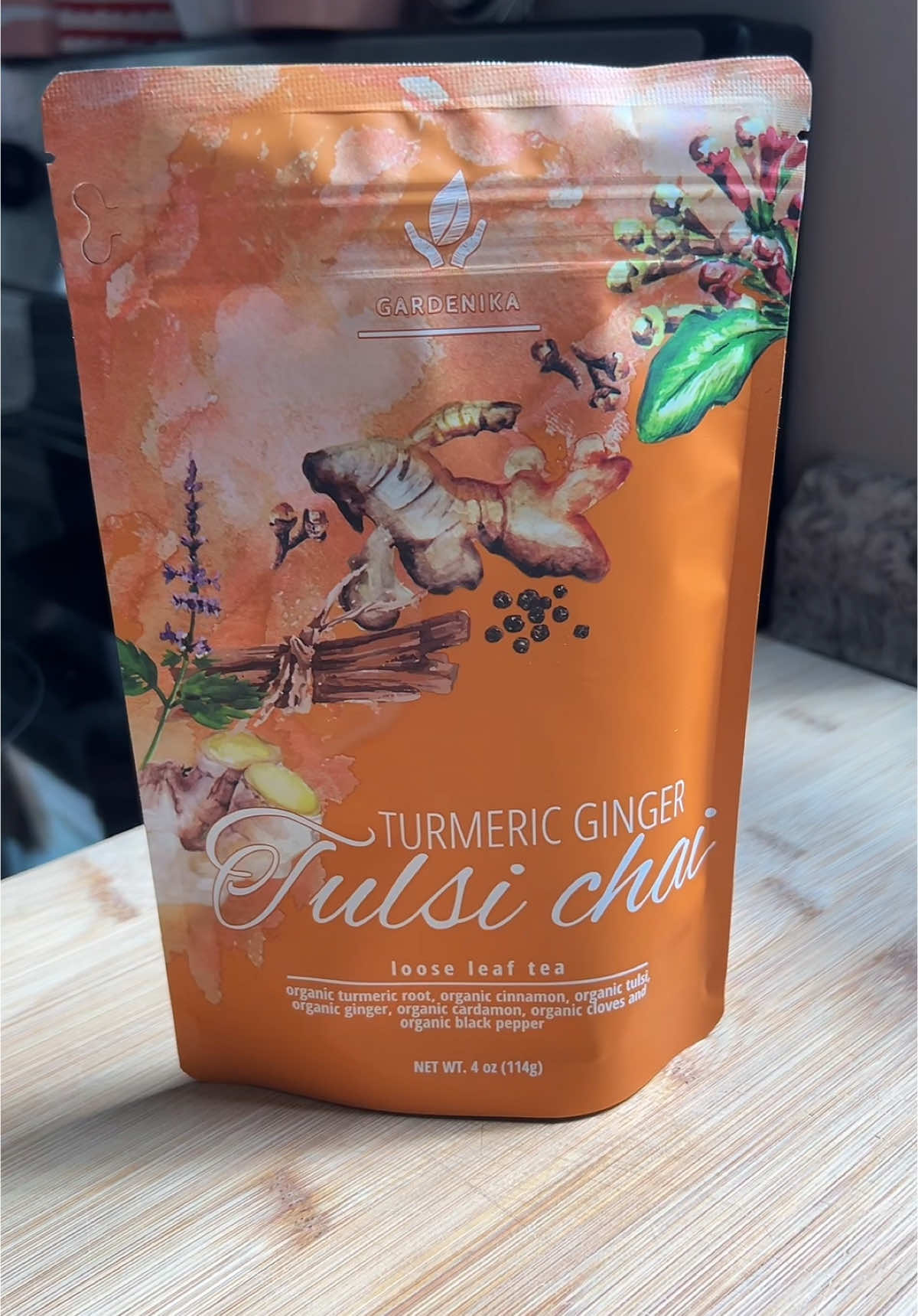 #horganictulsitumeric #gardenika #turmericginger #ventas #foryu #parati te lo recomiendo 