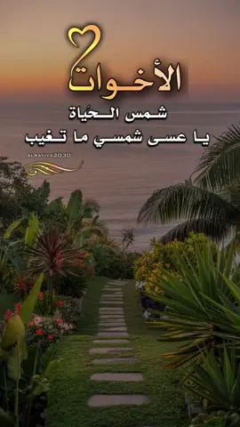 #الأخت #الأخوات #مساء_الخير 