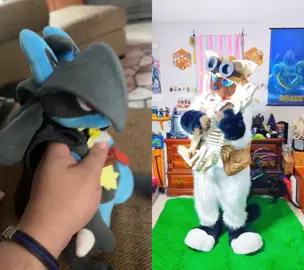 #duet with @Mischievous Pooka #fursuiting 