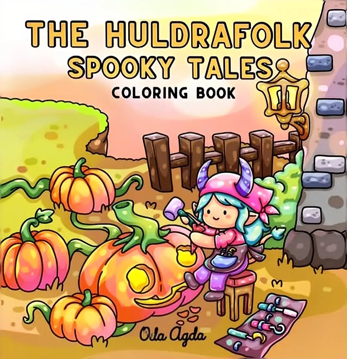 Livro de Colorir The Huldrafolk Spooky Tales (Oda Agda) Quer o PDF? Mando grátis, só me chamar na DM! #coloringbook #livrodecolorir #pdfcoloringbook #coloringforadults #pdf 