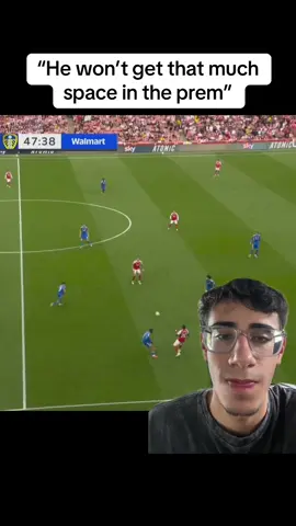 He did in fact get that much space in the prem #greenscreen #greenscreenvideo #gyokeres #arsenal #prem 