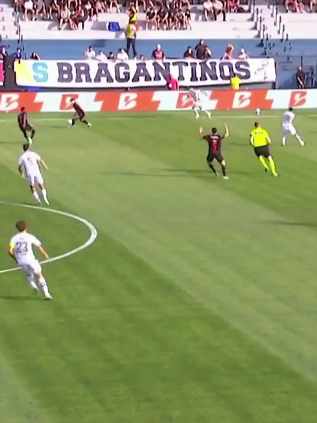 GOL DE EDUARDO SASHA DO BRAGANTINO CONTRA O FLUMINENSE #fluminense #bragantino #futebol #brasileirao