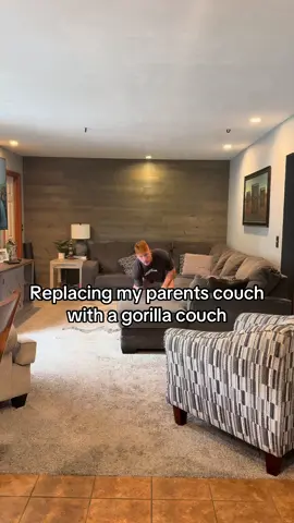 The ultimate couch🦍🦍