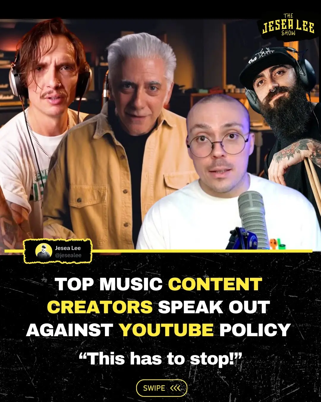 Producer Rick Beato has amassed over 5 million loyal followers on his YouTube channel where he provides breakdowns and commentary on music, as well as interviews with artists. Now, in a new video, he reveals he’s at risk of losing his entire channel due to YouTube’s copyright policies…and he’s not the only one battling this. For those unaware, when content creators use copyrighted music in their videos, even for a few seconds, a record label can submit a copyright ID claim and take all the revenue that the video has made. Even if it falls under the “Fair Use” classification, which allows you to use copyrighted content if it is for the purpose of commentary, criticism, news reporting, etc.  In more extreme cases, as in the case with Beato, you can be at risk for losing your entire channel.  Beato explains in his video (that you should absolutely watch) that he currently has three claims against him from Universal Music Group and if he doesn’t fight them (and win) there will be three strikes on his channel and he will have his ENTIRE channel removed.  “I’m doing interviews with people and playing the music that they either wrote or recorded, or they produced,” Beato explains. “You need to play people's music to talk about it. That is the definition of fair use. These are interviews with people about their careers. Why are these record labels wanting to take down content about artist that have records on their label? What sense does that make?” This is not the first time Beato has raised the issue on his channel and has rallied support from other creators and musicians. Many shared their similar experience including Anthony Fantano, Justin Hawkins, Jared Dines, El Estepario Siberiano, Professor of Rock and more. I’ve even encountered this problem myself on my small channel. In the most recent video, Beato’s main gripe is with Universal Music Group claiming his content, but they are not the only label making the ridiculous copyright claims. The issue is also not just limited to YouTube, but it’s a frequent problem across the other big social media platforms as well. Even though it is the labels that are making the claims, it’s an issue that YouTube needs to fix. I’m sure there’s people that will say “I don’t care if content creators make money, get a real job, blah blah” but you might feel differently when YOUR favorite content creator disappears. Aaaaanyway, go watch Rick Beato’s full video for the whole story. #rock #metal #metalcore #numetal 