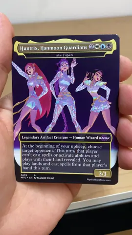 Sen Triplets Mythicblackcore.com #mtgcommander #mtgcards #mtgproxy #mtglife #mtgdaily #mtgaddicts #mtgcommunity #mtgproxies #magicthegathering #proxycards #mtgcustomcards #mtgalterations #mtgalter #kpopdemonhunters #huntrix