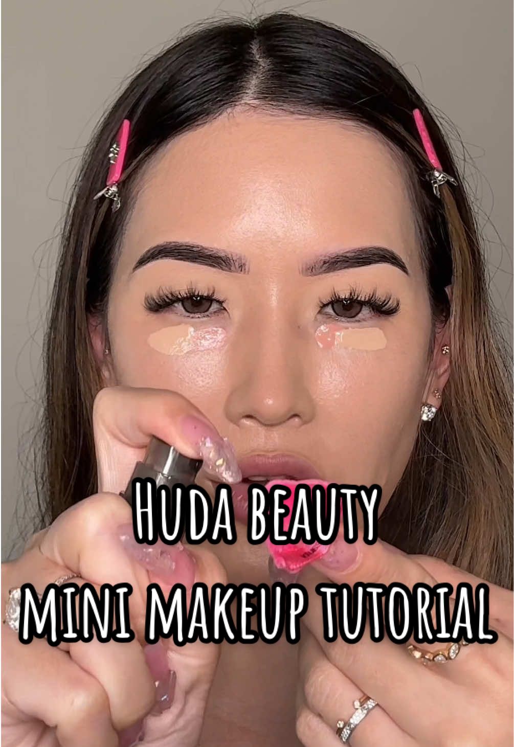 WOW the before and after of my skin 🤯🤩  @Huda Beauty @Huda #fullface #makeup #hudabeauty #minimakeup #fullfacehudabeauty 