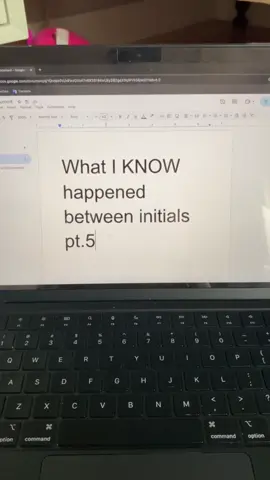 what happened between initials #fyp #viral #initial 