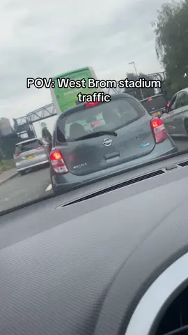 Part 1 #westbrom #football #stadium #traffic #car 