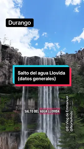 La #cascada del Salto del Agua Llovida se encuentra en la #Sierra del Nayar en el municipio de #Durango !! Y es una de las más altas del país !! #travel 