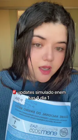 o que eu achei sobre o simulado sas 4 my humilde opinion #enem #simulado #vestibular 