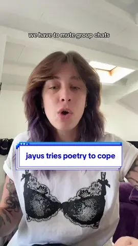 jayus tries poetry to cope  #MentalHealthAwareness #spokenpoetry #poetrytok #relatable #onlyjayus 