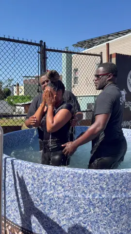 Today, I boldly declare that Jesus Christ is my Lord and Savior 🙏🏽✨ For years I let baptisms pass me by, but this moment was ordained by God. Thank You, Lord, for never leaving me. All glory belongs to You, Jesus. Amen.