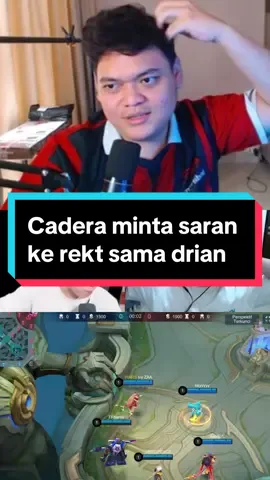 Cadera bener2 humble mau blajar😊#cadera #rekt #drian #mplid #fyp #mplids16 #mobilelegends #MLBBMysticMeow #MLBB 