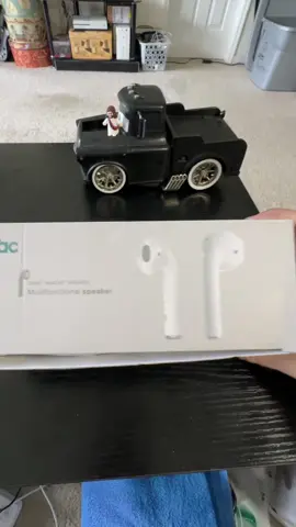 Giant Earphone Speaker, Built-in FM Radio,Microphone with USB& TF Card Slot, Wireless Bluetooth Large Size Speaker, Home, Outdoor, Party  Bluetooth Connectivity: Offers seamless auto-pairing over 30 feet with a strong, stable connection Built-in Microphone: Enables clear, hands-free phone conversations Large Size: Features a nearly 10-inch height, ideal for beach days, family gatherings, and parties Multi-device Compatibility: Supports Bluetooth connectivity and includes additional inputs for TF card and USB devices Rechargeable Battery: Provides up to 5 hours of playtime on a single charge Versatile Playback Options: Equipped with 3.5mm aux port, TF card, USB slots, and an FM radio for diverse listening experiences